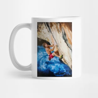 Chris Sharma Painting Mug